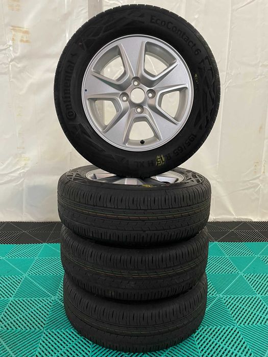 Jante noi cu anvelope noi vara 195 65 R15 Logan Sandero Dokker Clio