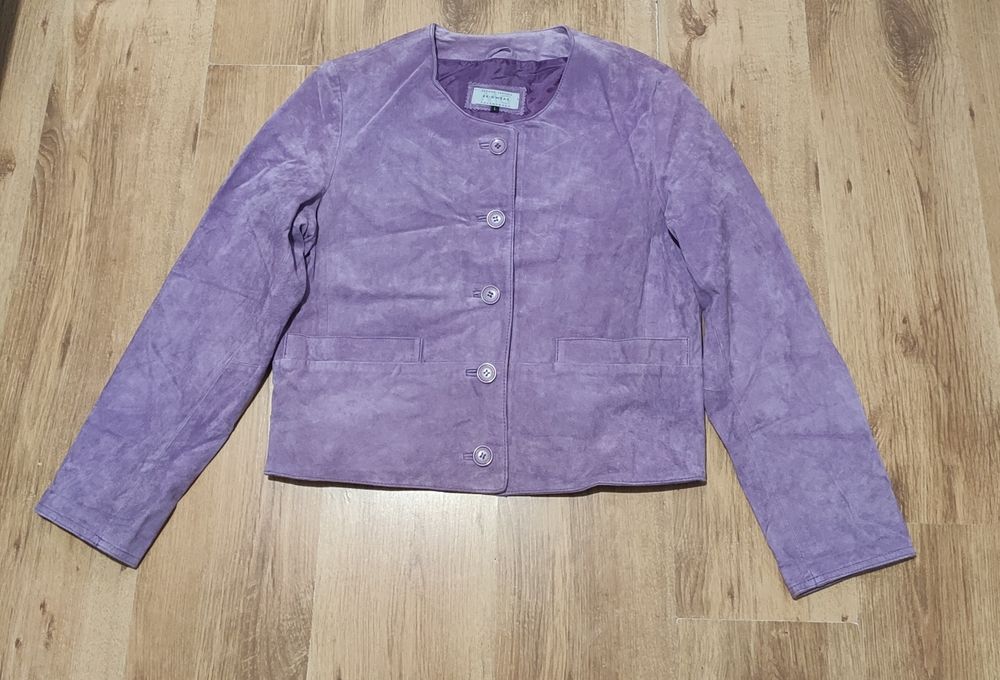 Geaca damă din piele întoarsă Skinwear Copenhagen marimea L