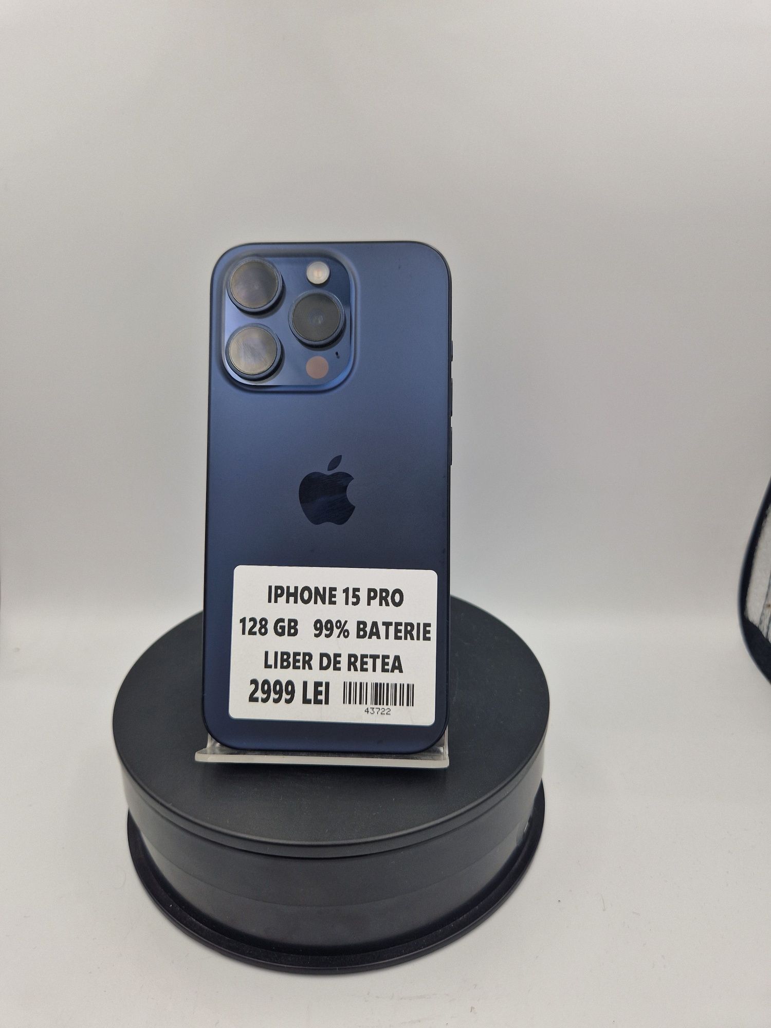 Iphone 15Pro 128GB 99% Baterie Liber de Retea GARANTIE #43722