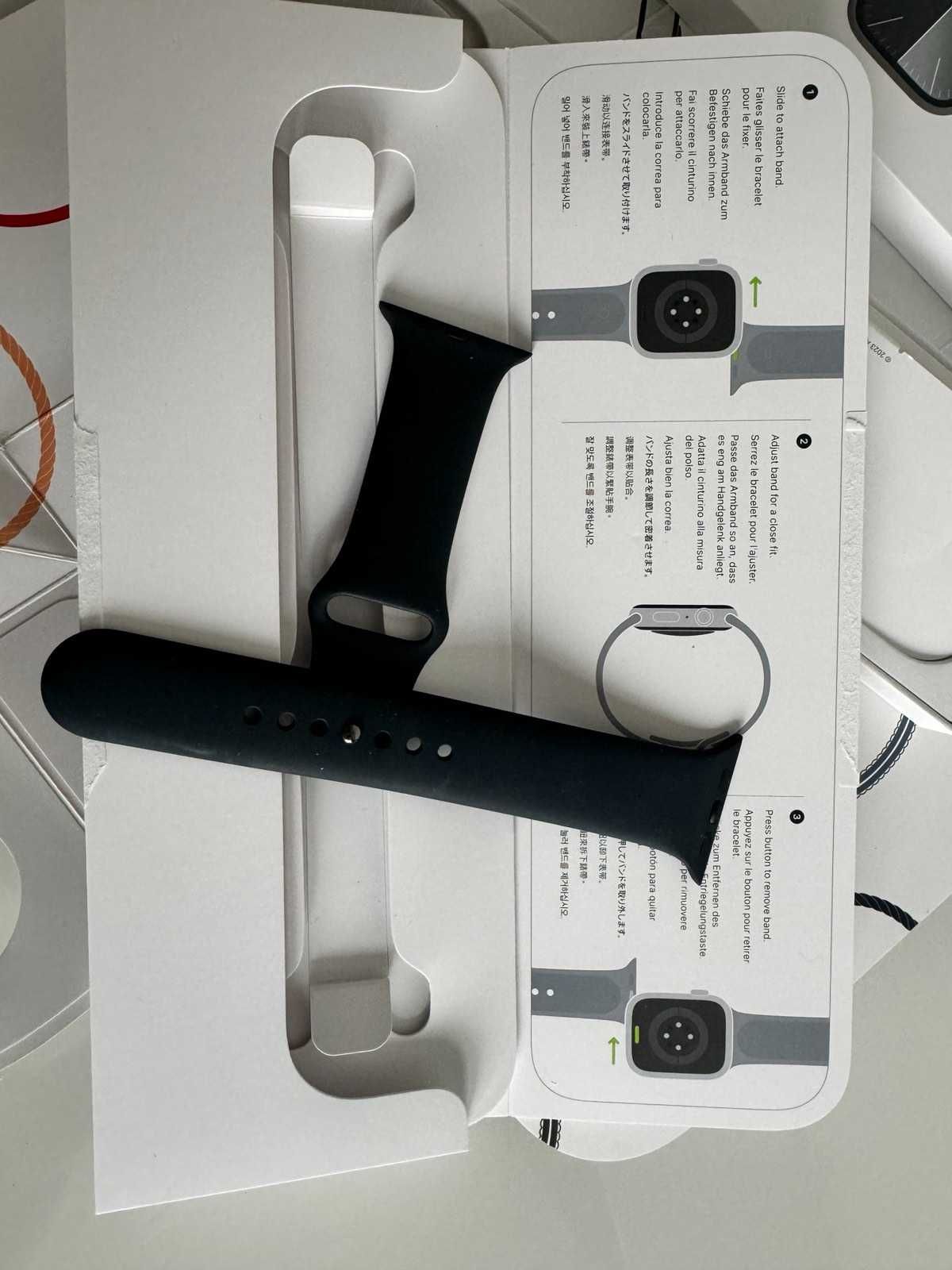 НОВ! Apple Watch S9 Cellular 45mm Graphite Stainless Steel Case
