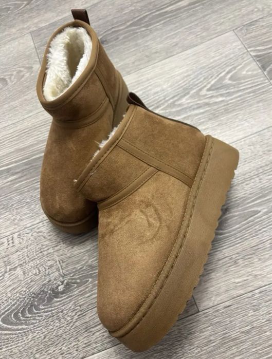 Уги зимняя обувь черные и коричневые