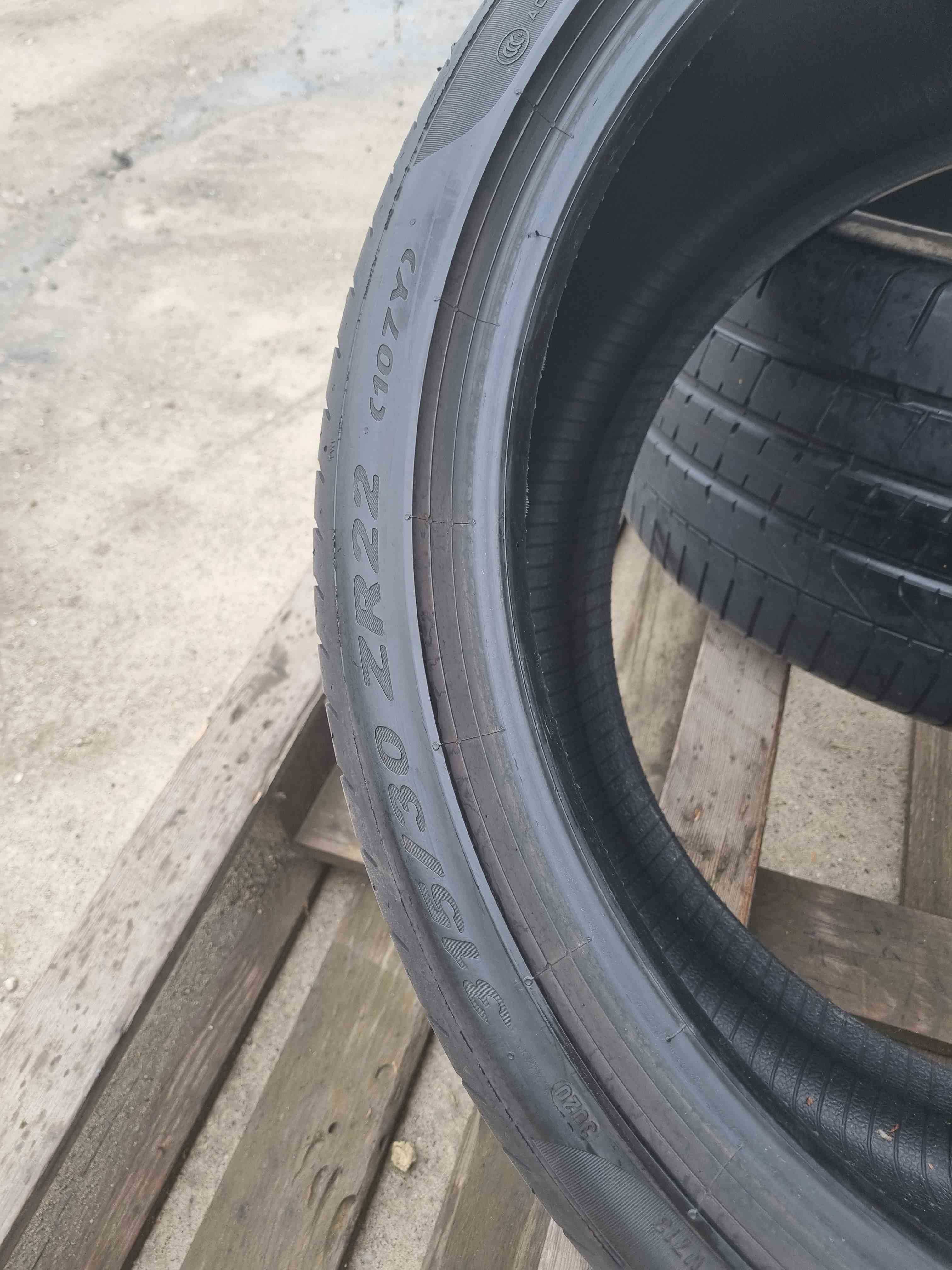 SET 2 Anvelope Vara 315/30 R22 PIRELLI P Zero 107Y