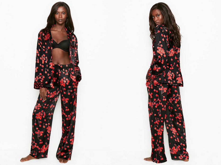 NOU! Pijamale din satin Victoria's Secret marimea S