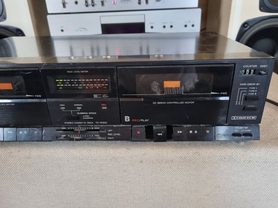 Deck Sony TC-W 200. Pentru Reconditionat.