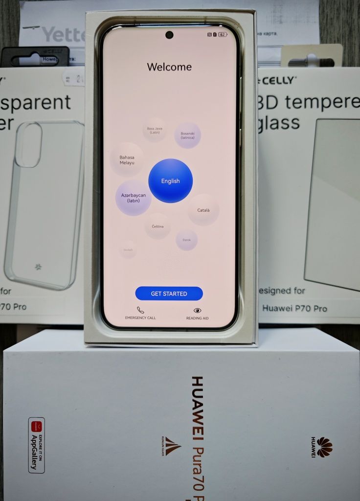 Нов Huawei Pura 70 Pro 12/512GB с 36 Месеца Гаранция