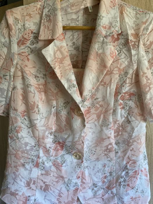 Sacou si fusta marimea 44, bumbac si lycra