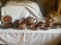 Битов сервиз за кафе/ чай + пепелник, троянска керамика