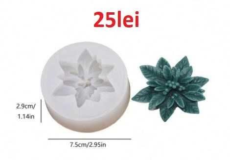 Matrite din Silicon pentru Craciun part 4– lumanari, sapun, ipsos