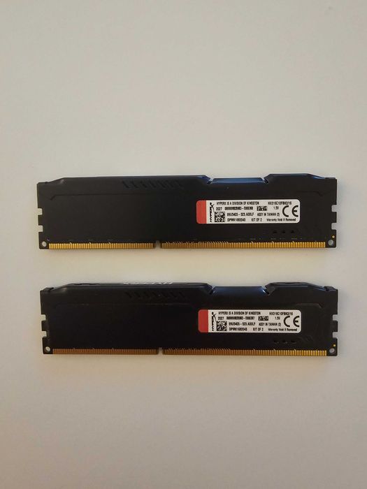 Kit memorie ram Kingston HyperX Fury DDR3 16 Gb (2x8gb)
