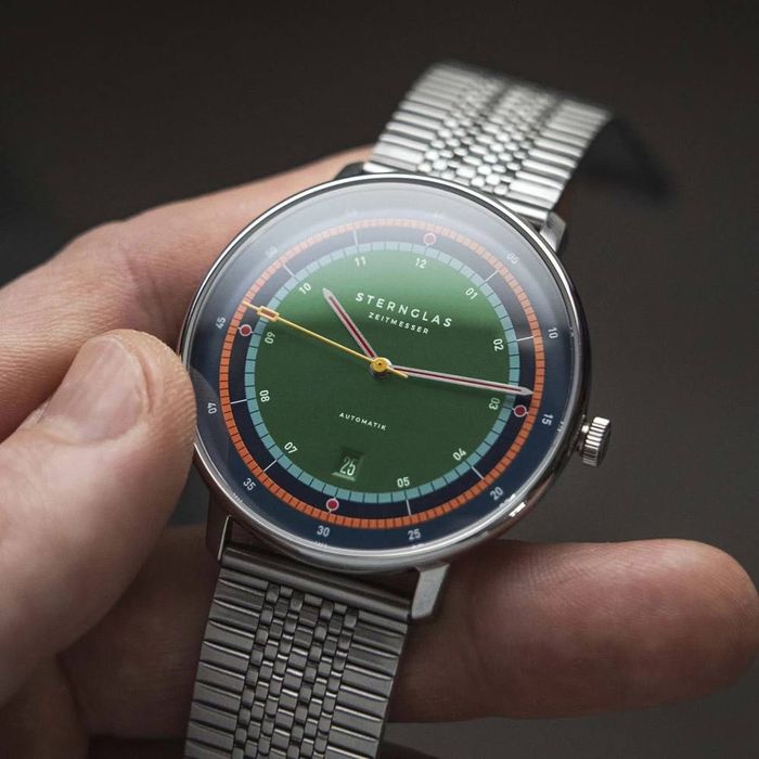 Автоматические немецкие часы Sternglas Hamburg Automatik Edition Argo