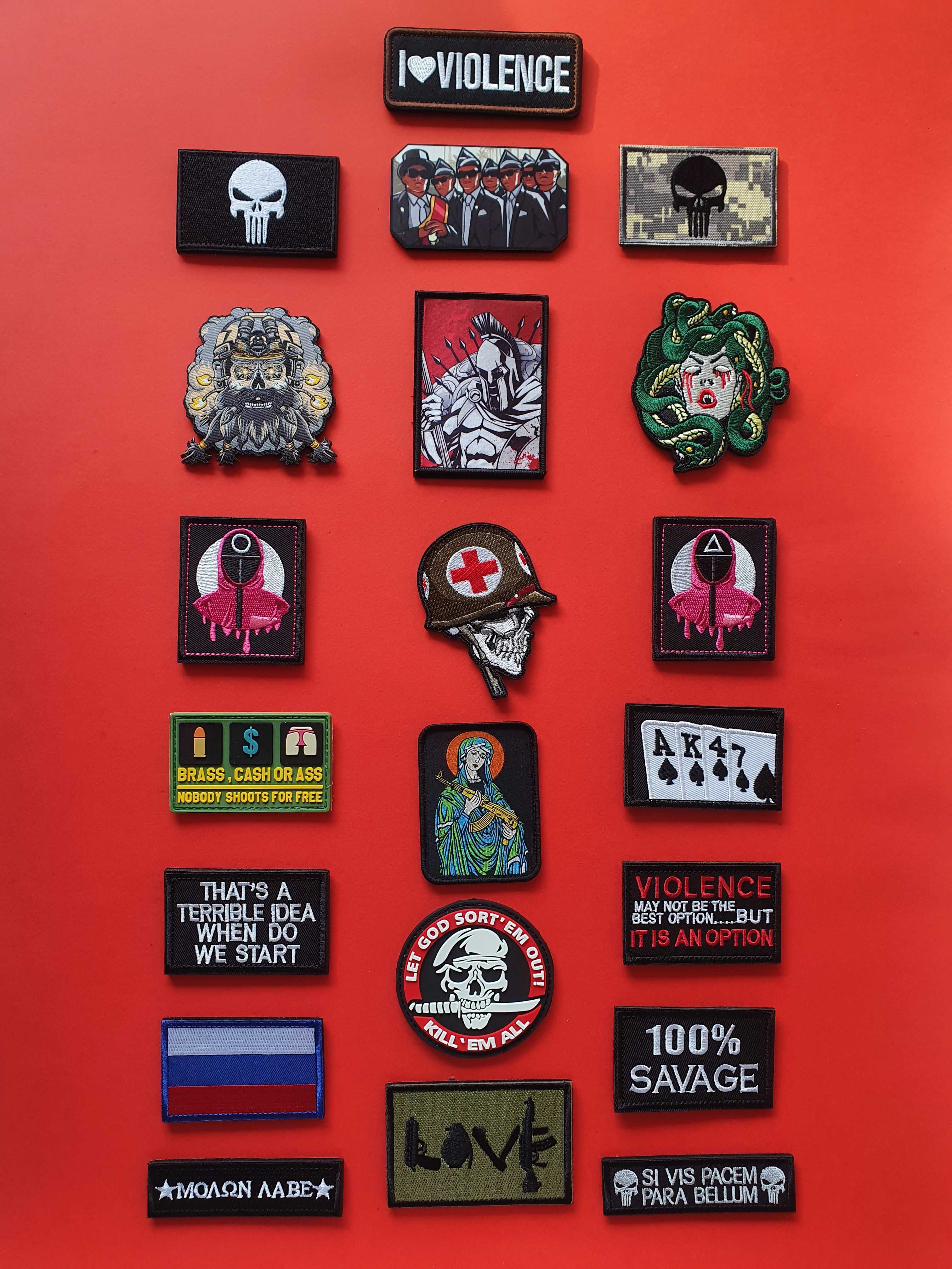 Тактически нашивки Пачове Military Patch