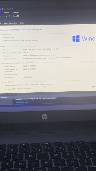 Vând Laptop HP 250 G5