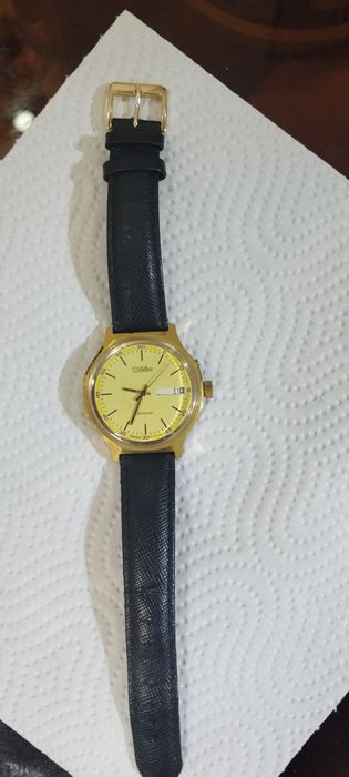 Часы позолоченные Слава