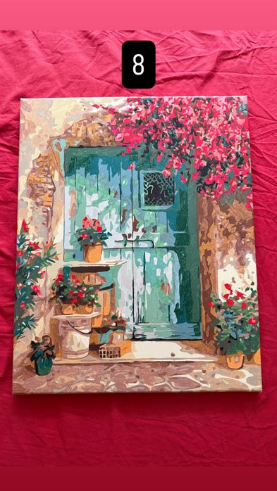 Нарисувани картини по номера