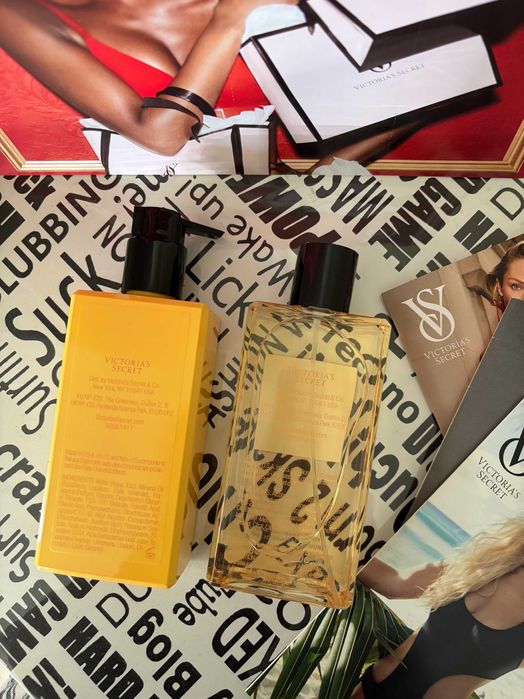 Victoria’s Secret козметика за тяло,Bombshell Amalfi, Vanilla душ гел