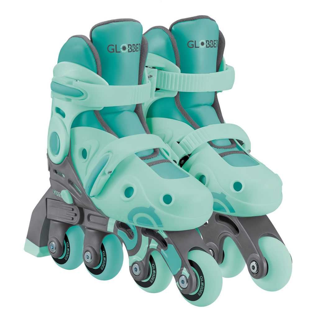 Обучающие ролики 2в1 Globber Mint & Pink