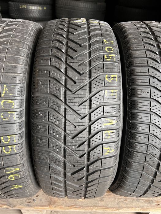 4 anvelope iarna 205/55/16 , Pirelli , 6-6.5 mm