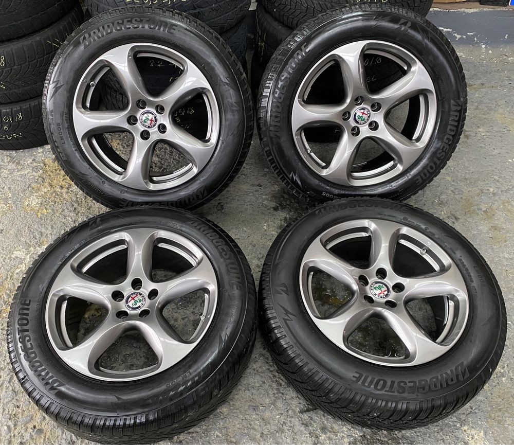 Jante Alfa Stelvio 18 Roti iarna 235/60R18 senzori presiune