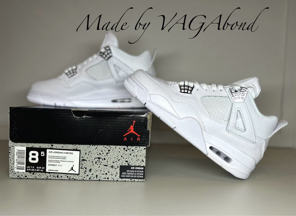 Jordan 4 Pure Money• Calitate Premium• Doar marimile 45 si 46