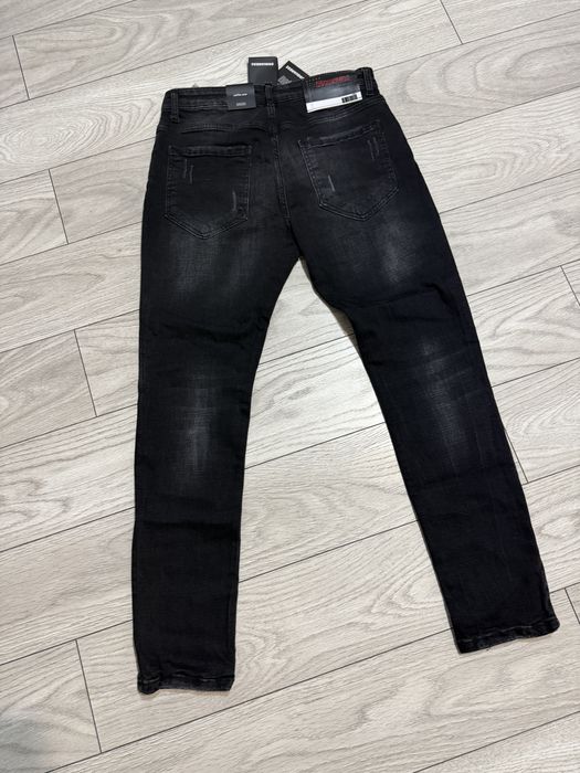 Blugi negri Dsq2 - size 52 / 56 - calitate PREMIUM