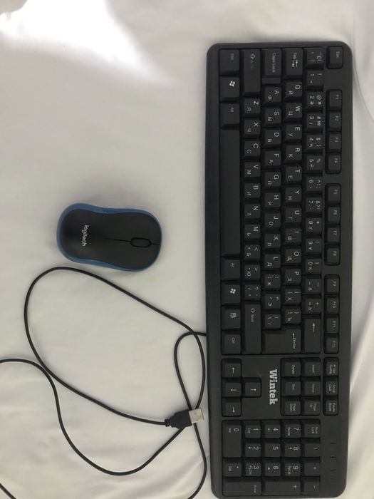 Продается клавиатура и мышь безпроводная
