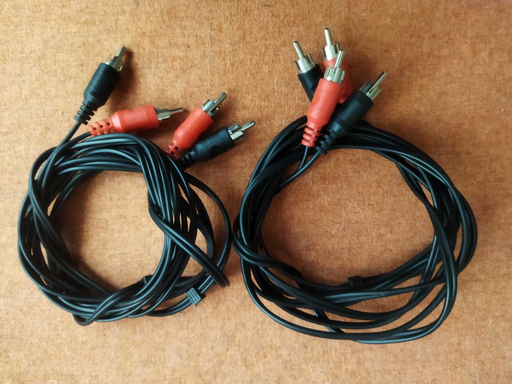 9 Cabluri SCART si RCA- 25 lei toate