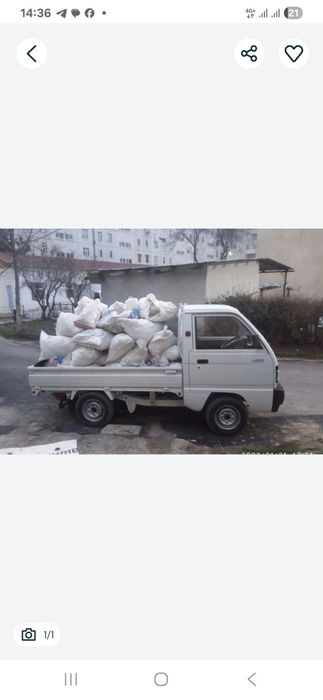 Musor tashish xizmati vivos musor stroy va mayishiy musorlar eski