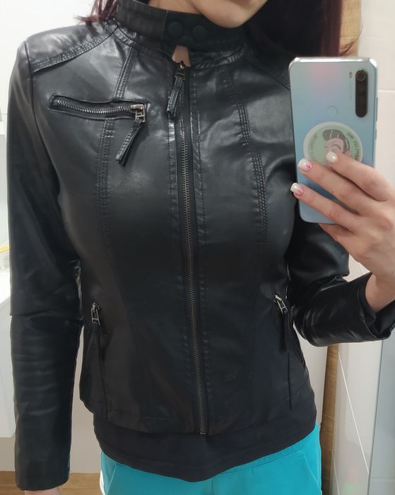 Кожено яке (изкуствена кожа)