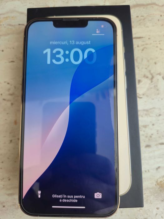 Vand tel Iphone 13 pro,gold,stare perfecta,baterie 95 %