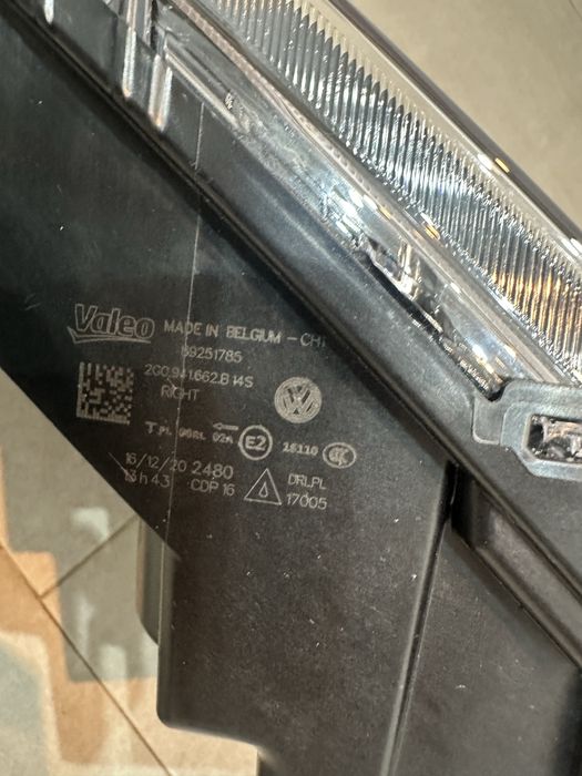 Proiector ceata DRL dreapta vw polo 6 2G NOU