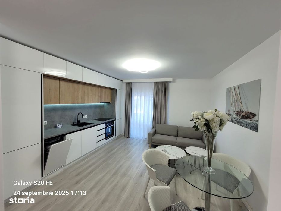 Apartament 3 cam constructie noua mobilat/ utilat LUX prima inchiriere