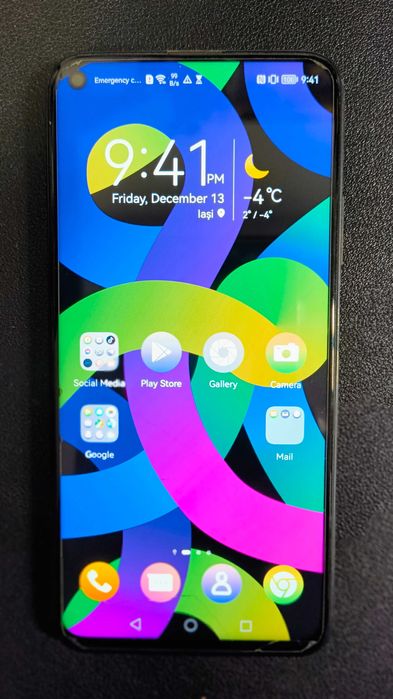 Telefon mobil Huawei Nova 5T, Dual SIM, 128GB, 6GB RAM, 4G, Black