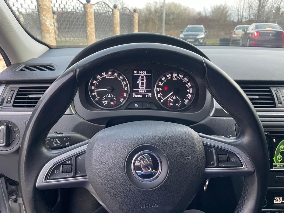 Skoda Rapid 1.6 TDI • 2014 • Euro 5 • Cauciucuri noi • Nr.roșii 3 luni
