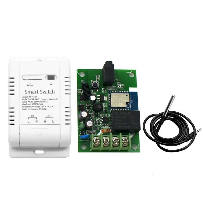 Termostat releu cu senzor de temperatura tuya smart life wifi 220V 16A