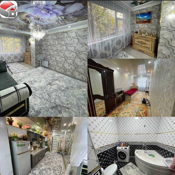 Срочно 2 хонали квартира сотилади №372