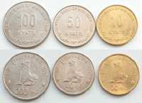 Монеты - Индонезия, Макао, Оман, Шри-Ланка, Лаос, Мьянма (Бирма).