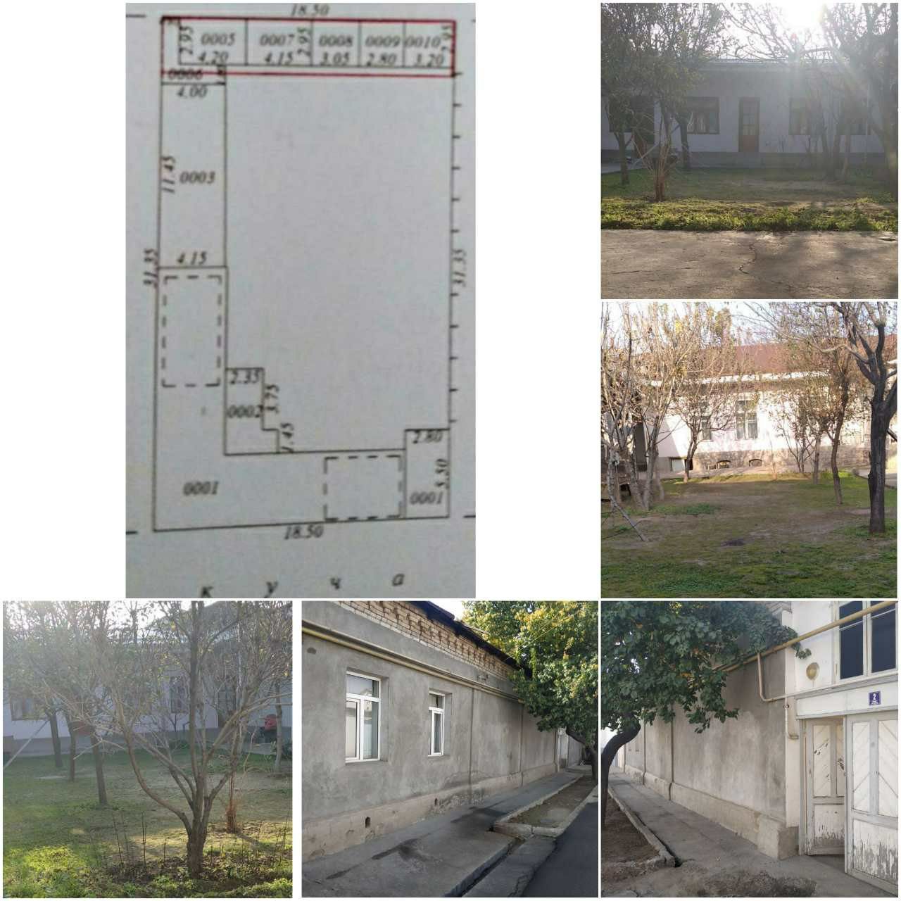 Tinchlikda 5.8sotok hovli sotiladi