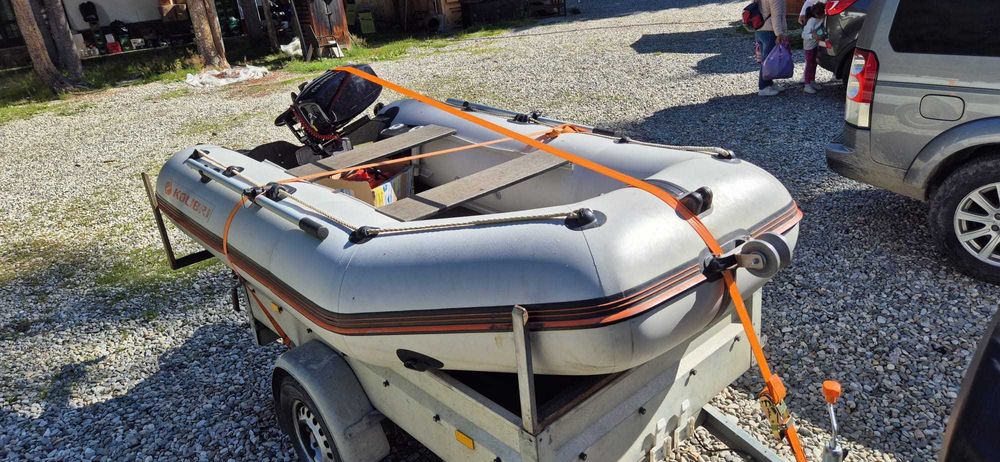 Vand motor barca Tohatsu 9.8cp 2 timpi si barca Kolibri KM300D