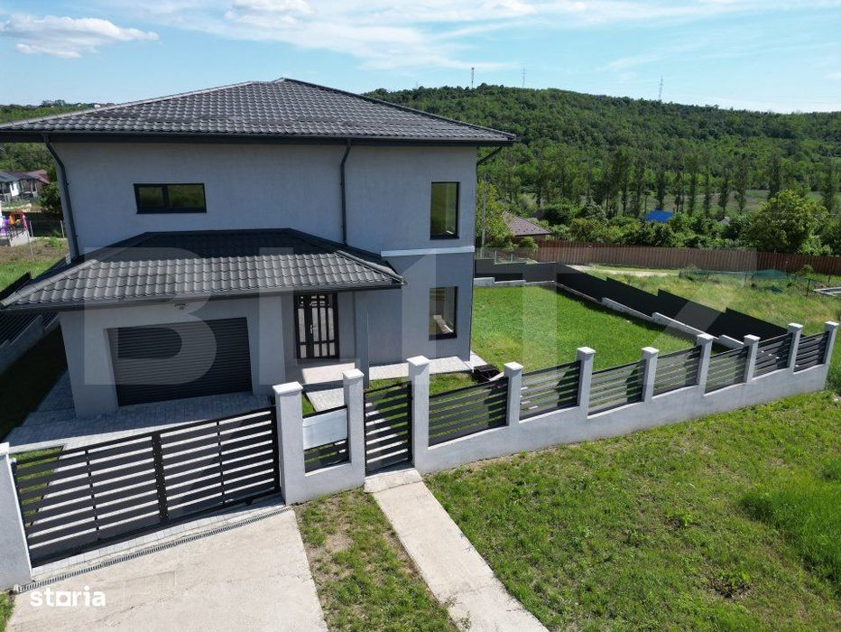 Casa cu finisaje premium, 5 camere, 234 mp  517 mp teren, Valea Adanc