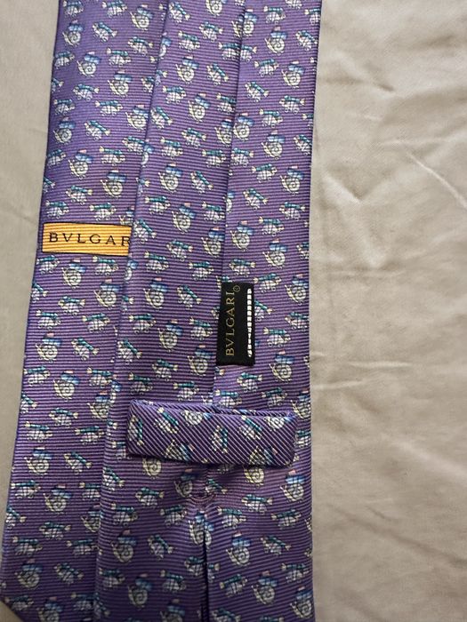 Галстук мужской Bvlgari оригинал