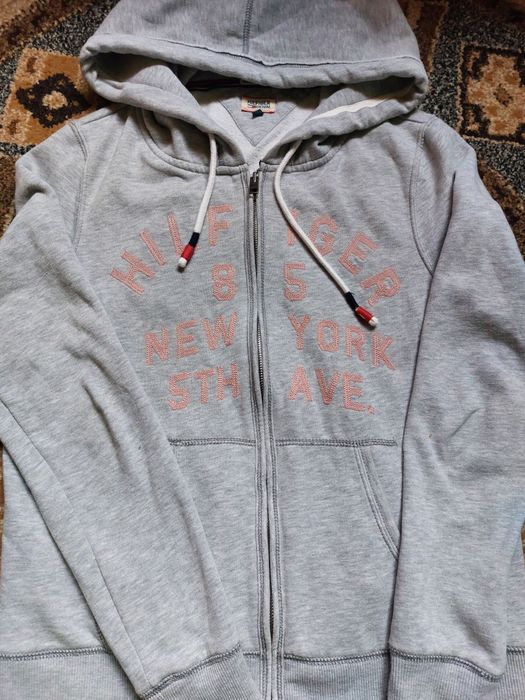 Bluza cu fermoar și gluga Tommy Hilfiger