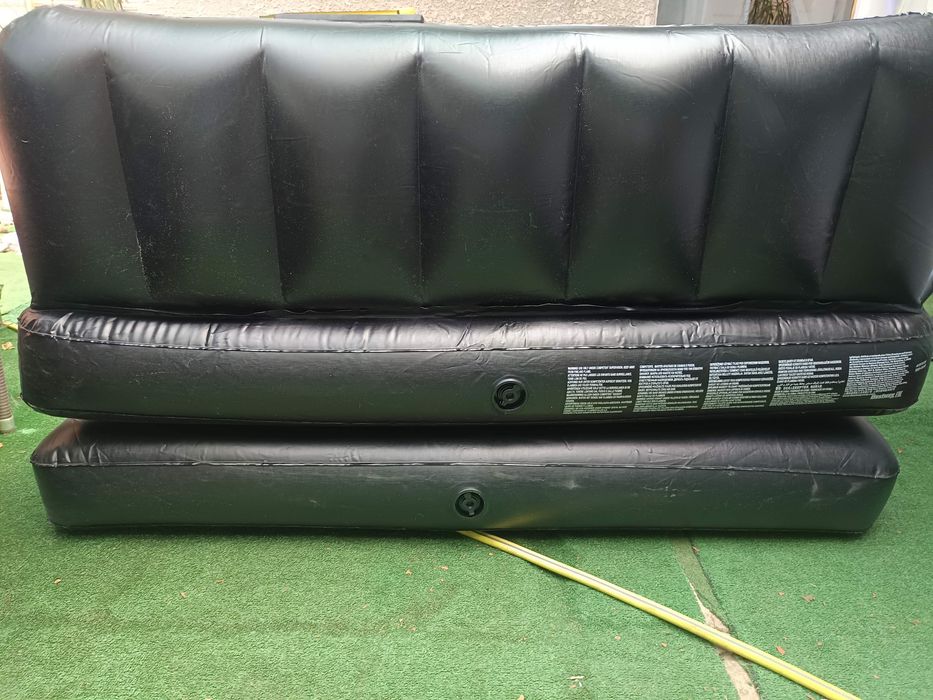 Saltea gonflabila Bestway Double 5-In-1, pompa AC inclusa, 1.88m x 1.5