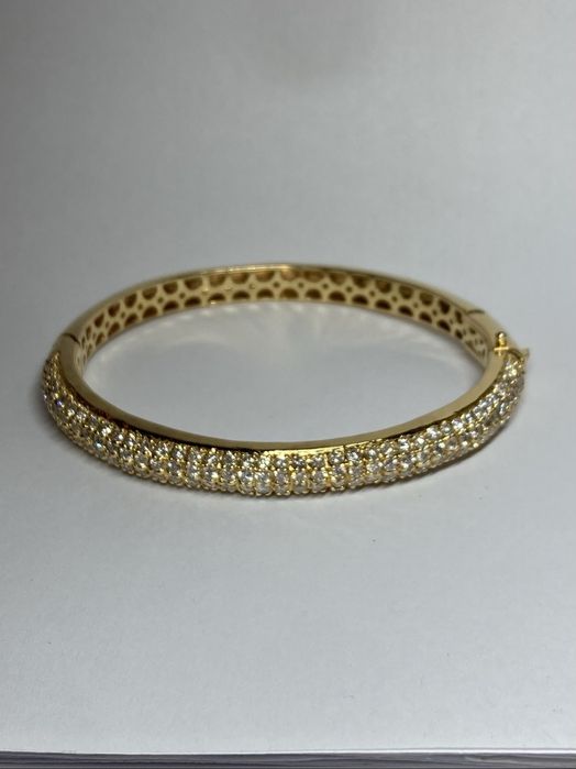 Bratara aur 18kt.diamante 3.30 ct