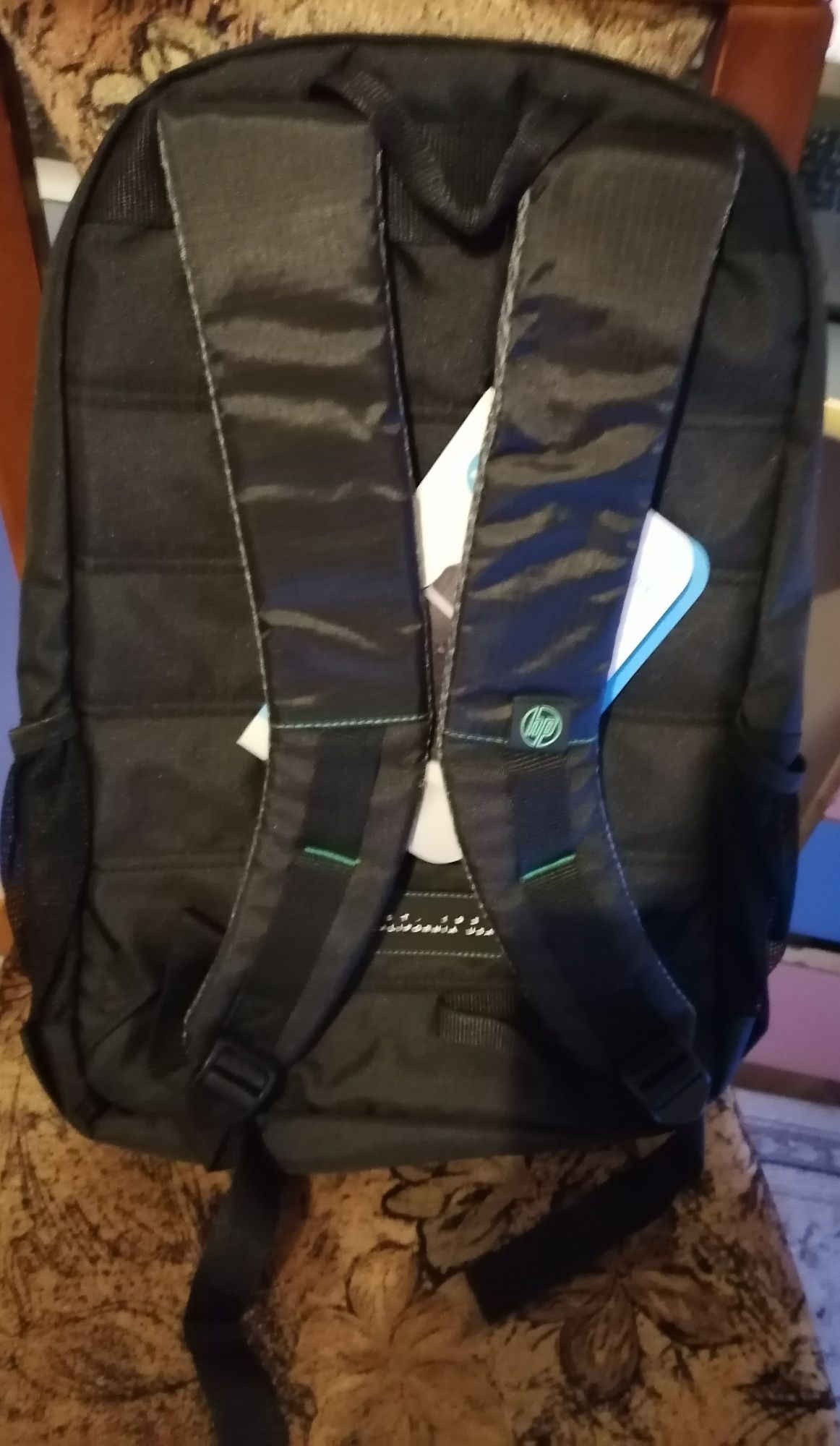 Раница за лаптоп 15.6 HP Active Backpack (Black/Mint Green)