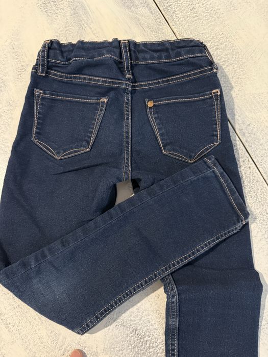 Комплект за момиченце блузка Zara + дънки 3-4 години/104см