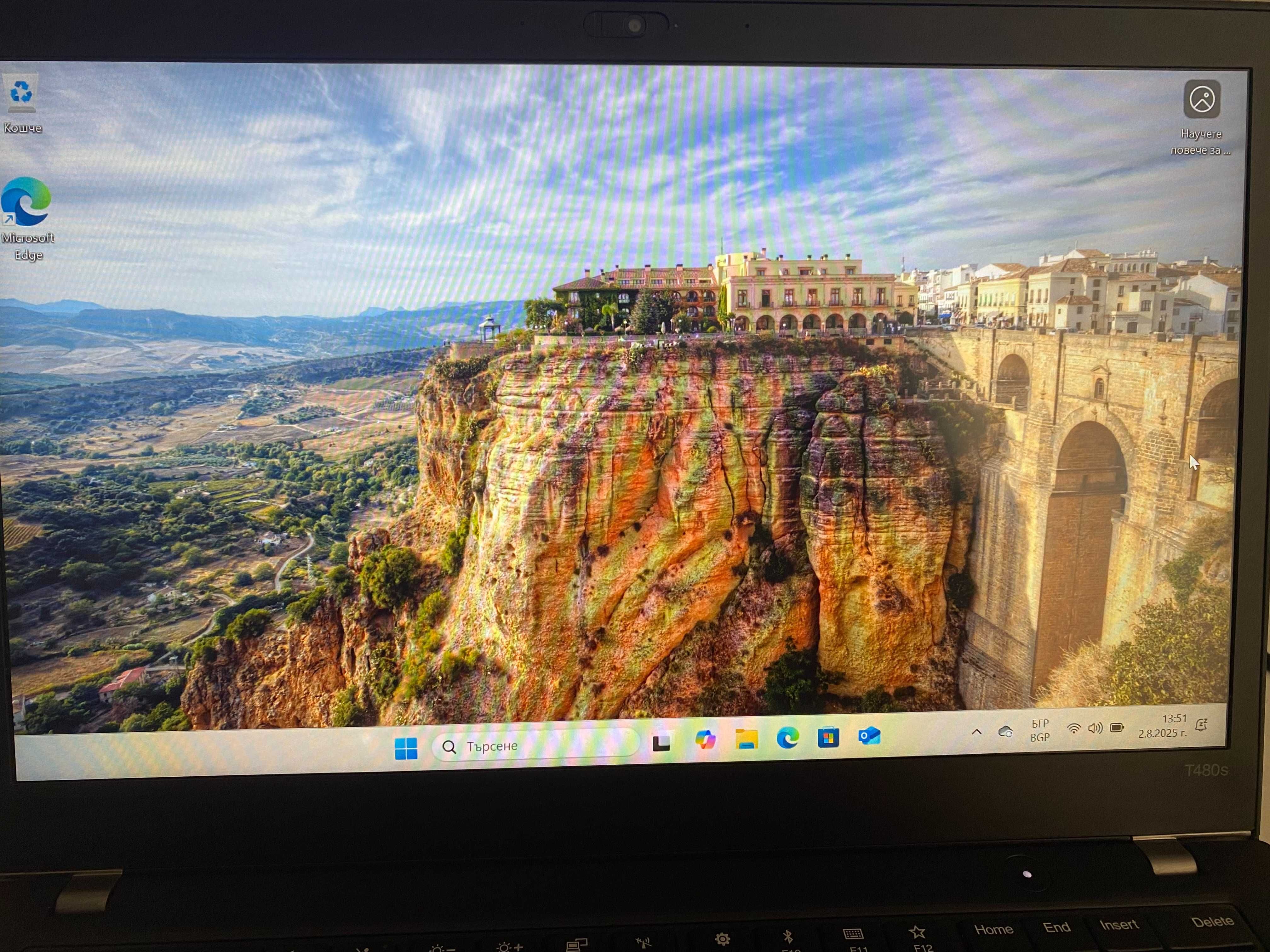 Lenovo ThinkPad T480s, комплект с докинг станция