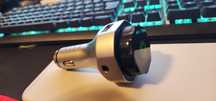 Modulator FM MYRIA MY2115, Metalic, Bluetooth, argintiu