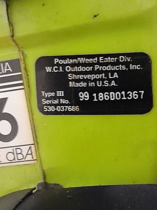 Motoferastrau poulan 38 cm