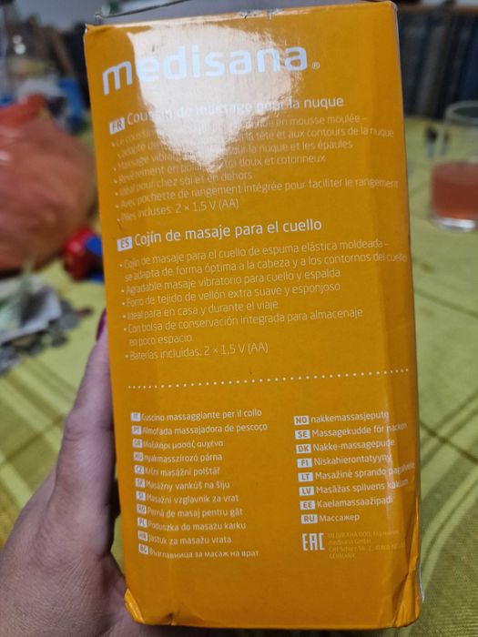 Perna masaj gât medisana