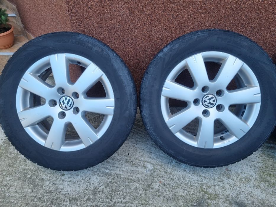Jante R16 5x112 cu anvelope iarna 205/60R16